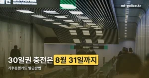 기후동행카드 발급방법 정리 썸네일