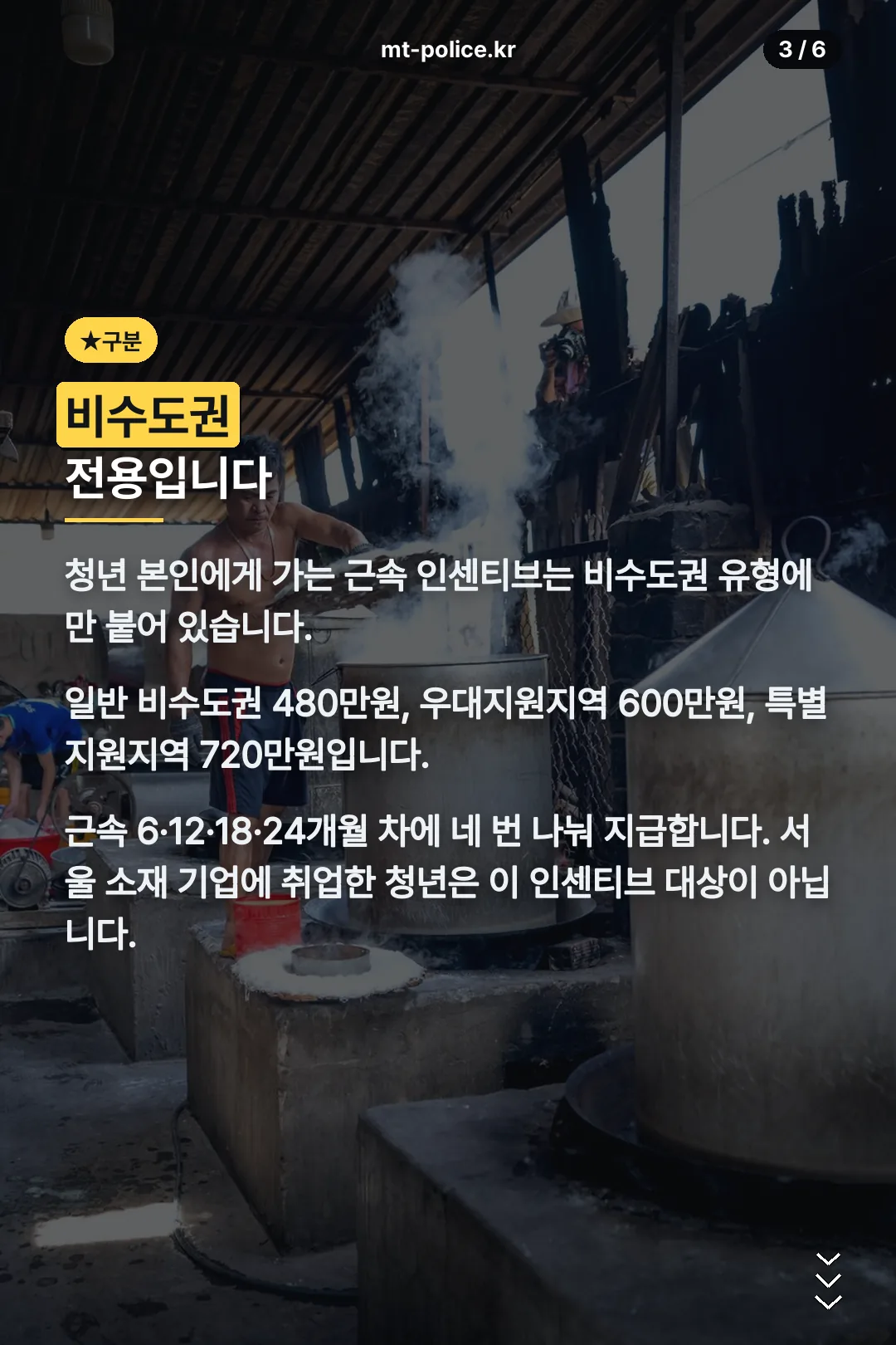비수도권 전용 인센티브