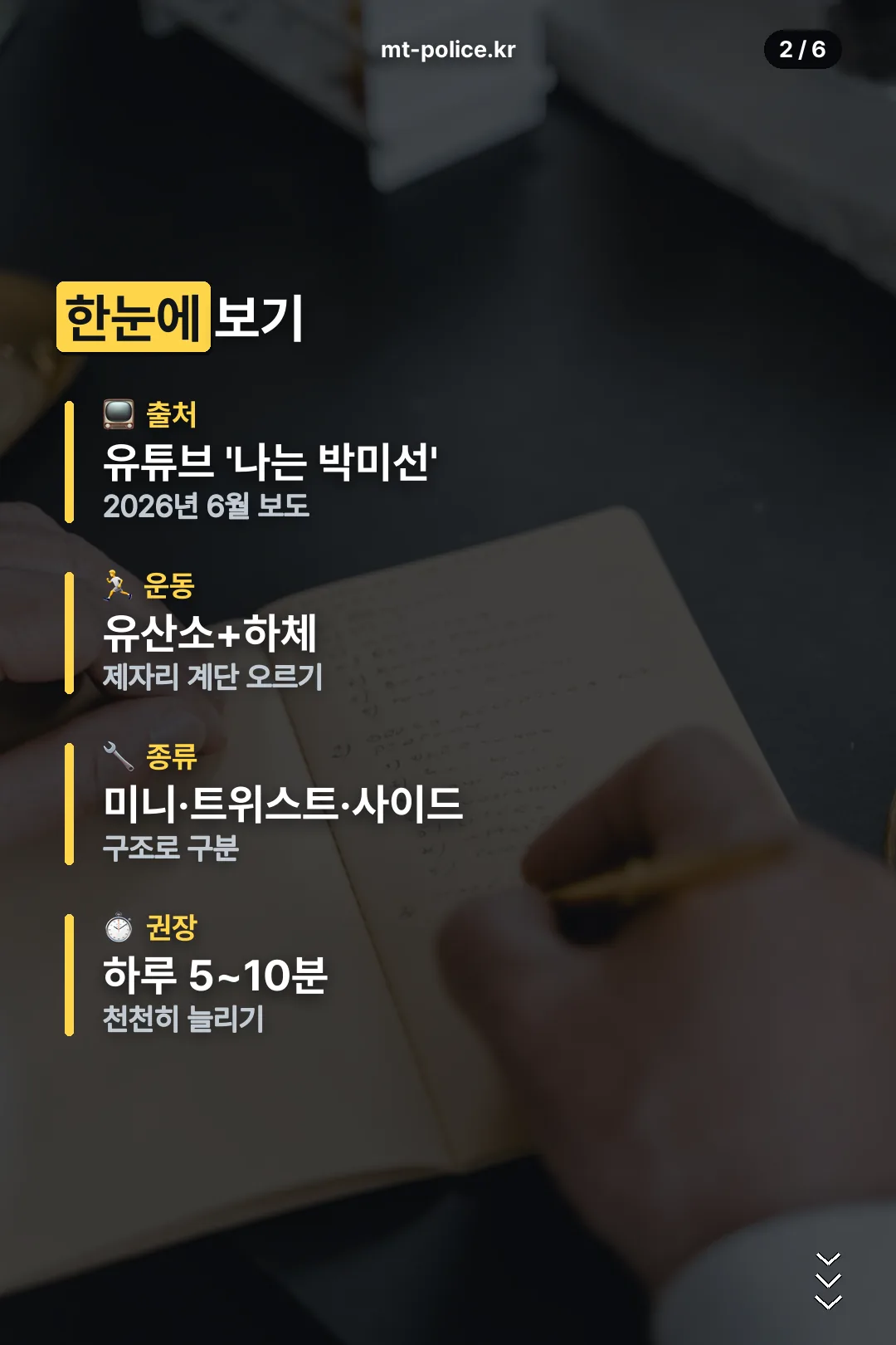 한눈에 보기 요약