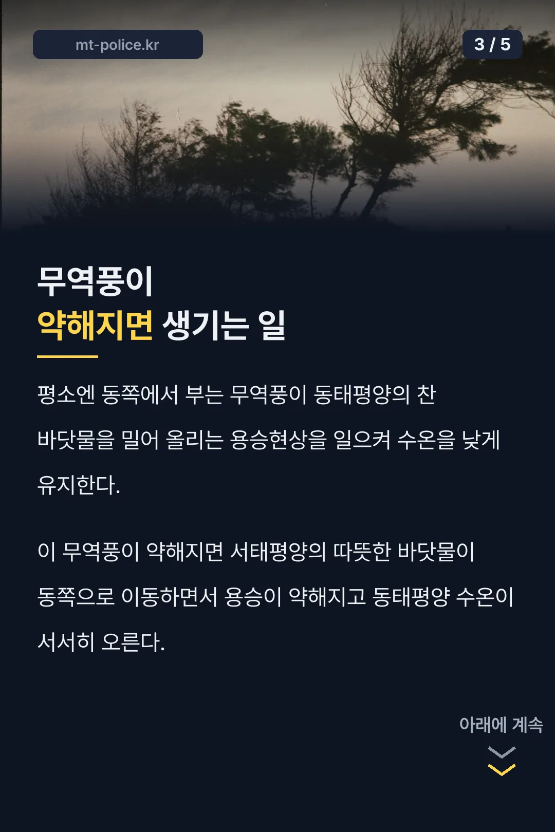 무역풍 원리